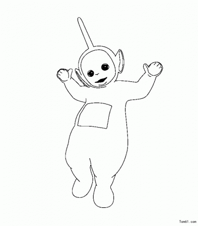 How to draw Teletubbies - Stick figure-Children's paintings