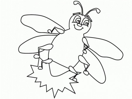 Firefly Coloring Pages Printable Printable Coloring Sheet 223499 