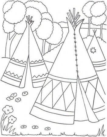 Native Americans | Free Printable Coloring Pages – Coloringpagesfun.