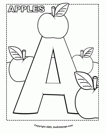 Abc Coloring Pages For KidsColoring Pages | Coloring Pages