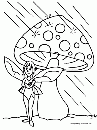 Free Coloring Pages Fairies Printable