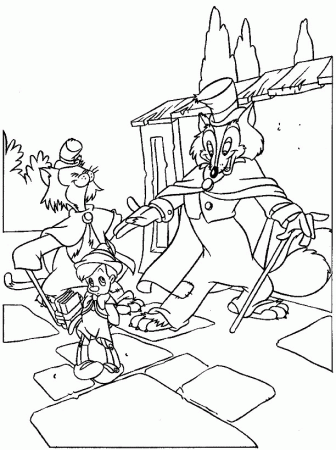 Coloring Page - Pinocchio coloring pages 2