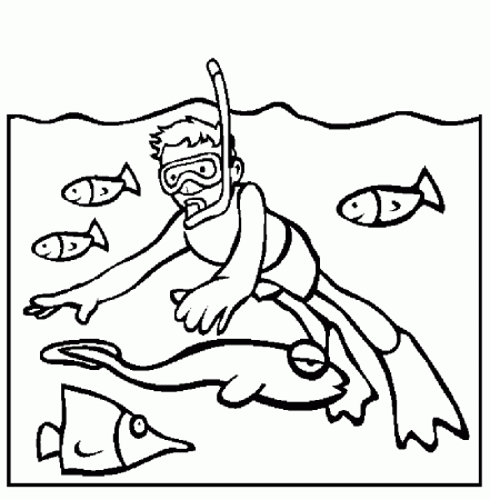 Beach | Coloring Pages
