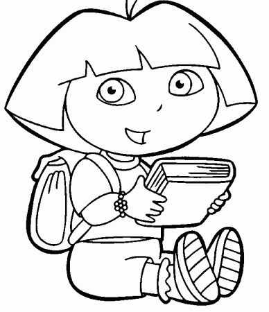 Dora The Explorer Coloring Pages | Free Coloring Online