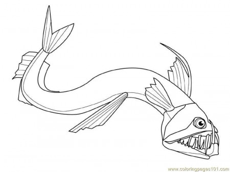 fish shape Colouring Pages (page 3)