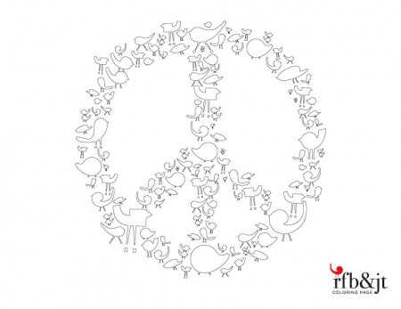 Coloring Page: Jolly Peace — The Jolly Troop