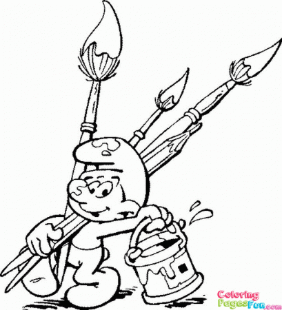 The Smurfs | Free Printable Coloring Pages – Coloringpagesfun.com 