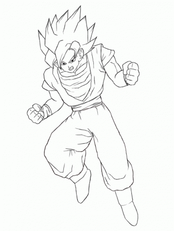 How To Draw Goku Draw Central 233114 Goku Coloring Pages