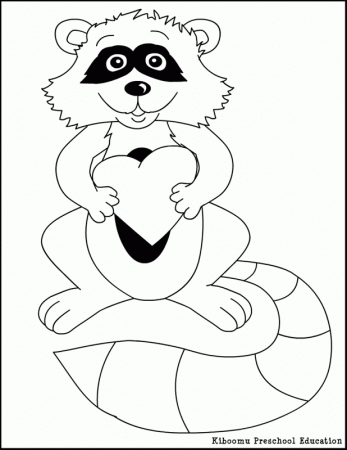 Coloring page for kissing hand | The Kissing Hand