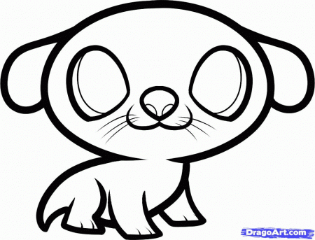 Easy Sea Otter Coloring Pages