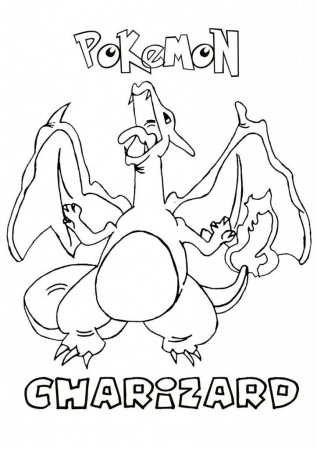 Inspirational Charizard Pokemon Coloring Page - deColoring
