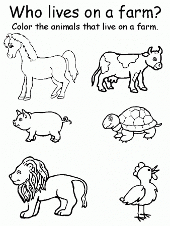 Animals Worksheets For KidsFun Coloring | Fun Coloring