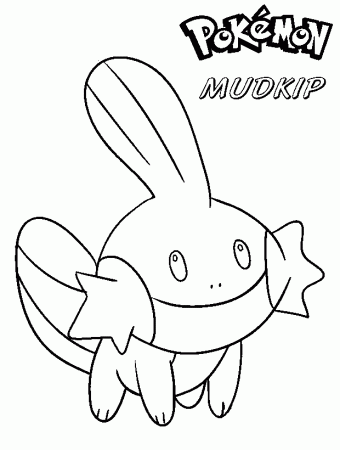 mudkip Colouring Pages (page 2)