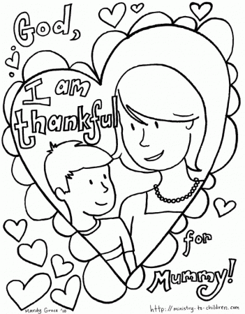 Happy Mothers Day Coloring Pages 47722 Label Coloring Pages For 