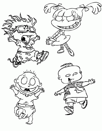 Free Printable Rugrats Coloring Pages (; | Everything Rugrats and 