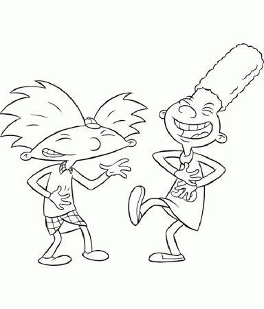 Hey Arnold Coloring Pages 224 | Free Printable Coloring Pages