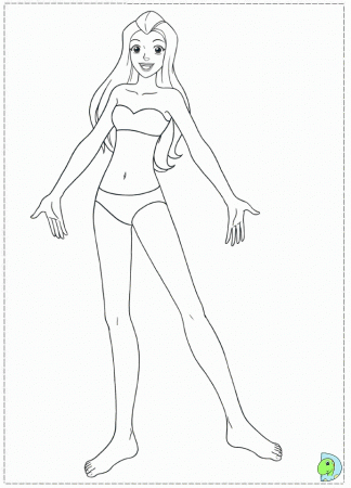 Totally spies coloring pages