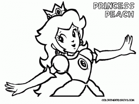 Baby Daisy Coloring Pages Princess Daisy Coloring Pages Coloring 