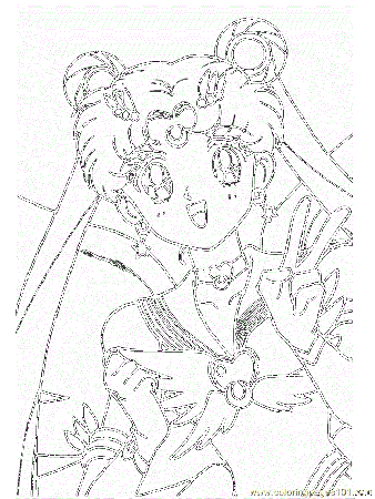 All Sailor Moon Coloring Pages