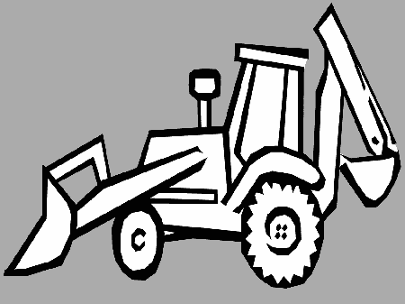 DIGGER Colouring Pages (page 3)
