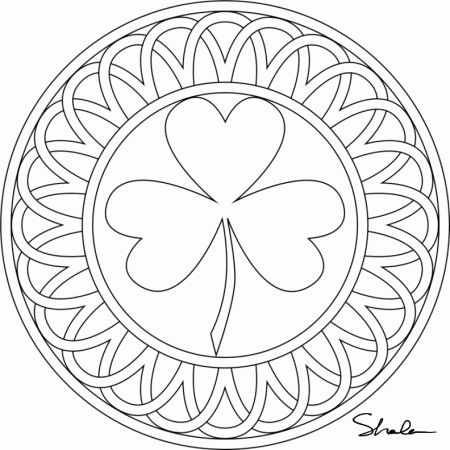 Don't Eat the Paste: Shamrock Tea Box and coloring page