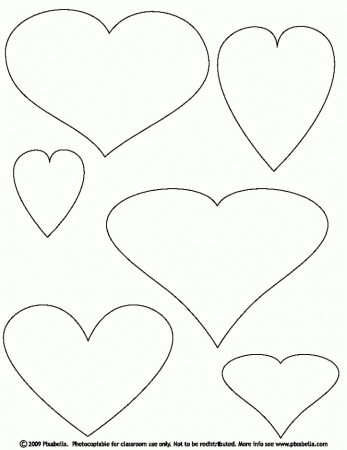 Heart Stencils | Paper crafts