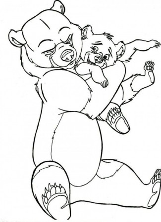Coloring Pages Brother Bear 2 | 99coloring.