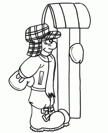 Winter Coloring Pages | Coloring Lab