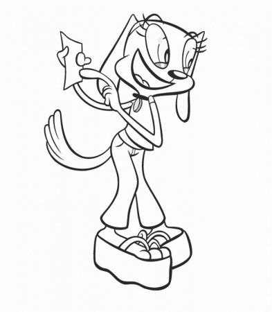 brandy and mr whiskers Colouring Pages