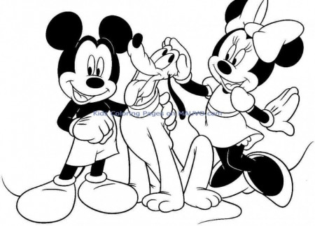 Mickey Minnie Coloring Pages Mickey And Minnie Thanksgiving 291245 