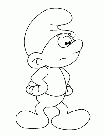 Image - Smurf Arms Akimbo Uncolored.jpg - Smurfs Fanon Wiki