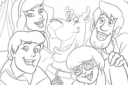 Scooby Doo Color Pages - Free Coloring Pages For KidsFree Coloring 