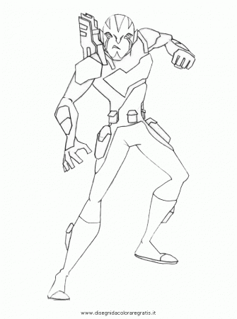 ben 10 rook Colouring Pages