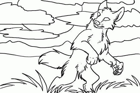 Werewolf Coloring page by Whitefeathur