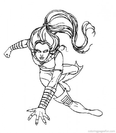 X-Men | Free Printable Coloring Pages – Coloringpagesfun.com | Page 2