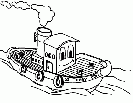 Ships Coloring Pages For Children | Printable Coloring Pages
