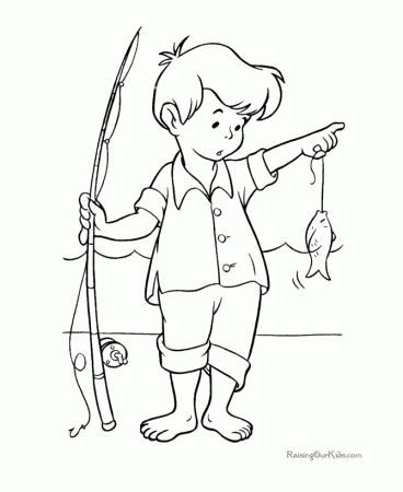 Fish 2 - Fish Coloring Pages : Coloring Pages for Kids – kidzcoloring.