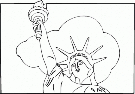 Statue Of Liberty Coloring Page Coloring Pages For Adults 257555 