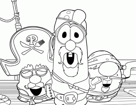 Larry Boy Coloring Pages - Free Coloring Pages For KidsFree 