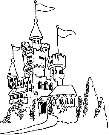 Castle Coloring Pages - Coloringpages1001.