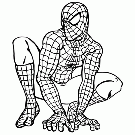baby spiderman Colouring Pages (page 3)