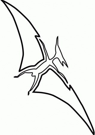 Pterodactyl Stencil