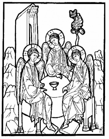 Orthodox Saints Colouring Book | - coloring pages -