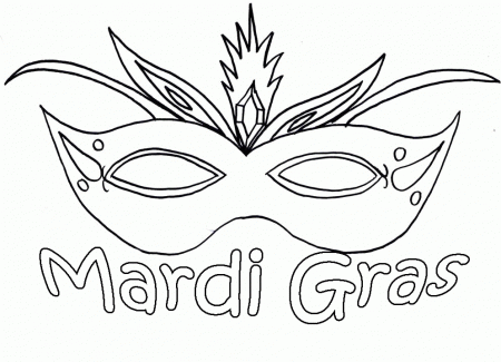 Mask-Mardi-Gras-Coloring- 