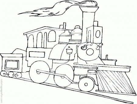 Trains Coloring Pages 23 | Free Printable Coloring Pages 