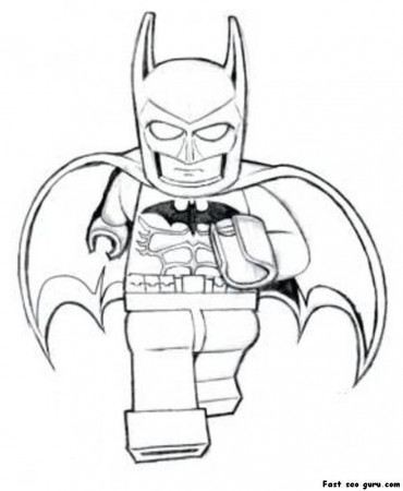 Lego Batman Coloring Pages | Coloring Pages