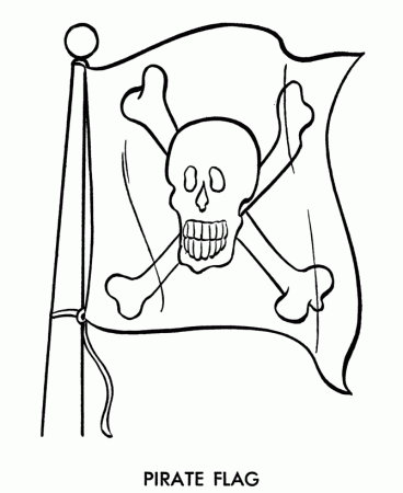 Bluebonkers: Caribbean Pirates coloring pages - Cartoon Pirates 