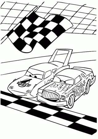 Cars - coloring books to print and free download