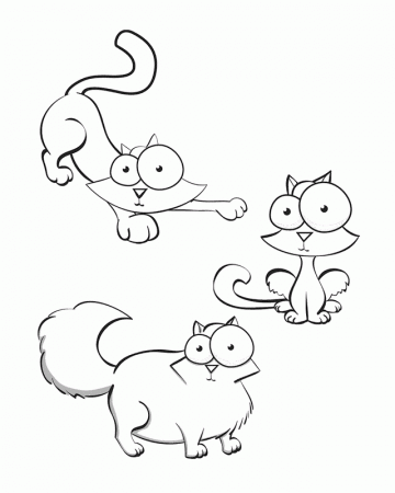 Critter & cartoon coloring pages - Page 3
