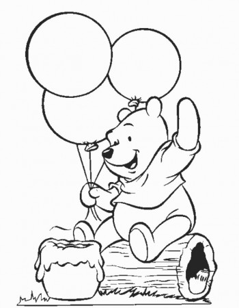 Baby Winnie The Pooh Coloring Pages | Free coloring pages